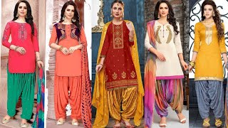 Latest Patiala Salwars Pakistani Suits and Collection 2020 Unique Colorful Designs