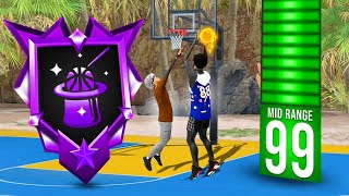 HOF MIDDY MAGICIAN + 99 MID RANGE RATING is UNSTOPPABLE on NBA 2K24! BEST GUARD BUILD IN NBA 2K24!