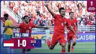 Match | AFC U23 Asian Cup Qatar 2024™ | Group A | Indonesia vs Australia