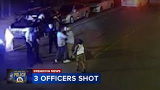 3 Philadelphia police officers shot in Wynnefield; suspect dead