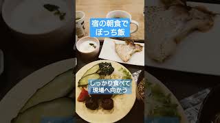 【ぼっち飯】宿の朝食でぼっち飯 #ぼっち飯 #出張 #エムライフ