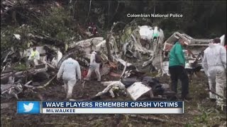 Local soccer players in disbelief following Colombia plane crash