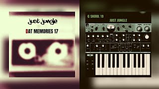 Just Jungle - DAT Memories 17/G Skool 19. Releases Feb/ 3/ 2023