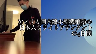 米国国内線のみを飛び回る日本人客室乗務員のイーストコーストトリップ4日間[無口なVLOG]