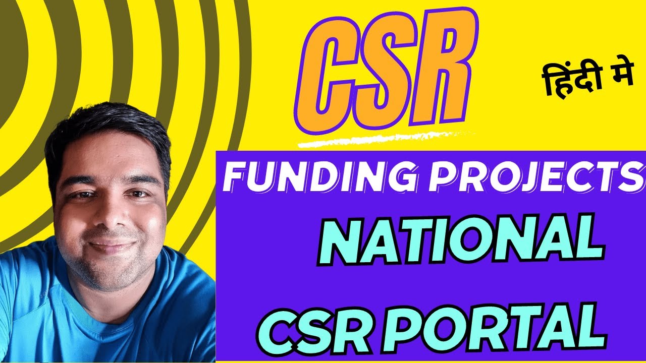 CSR Projects Through National Exchange Csr Portal - YouTube