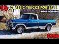 Craigslist Deals: 14 Classic Trucks Under Budget!