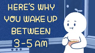 If You Always Wake Up Between 3 - 5AM, Here's Why