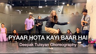 Pyaar Hota Kayi Baar Hai| Workshop Video| @deepaktulsyan25 Sir Choreography | G M Dance Centre