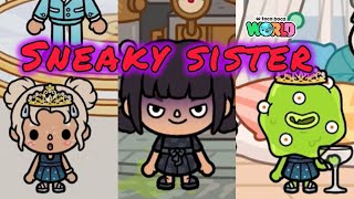 Sneaky sister 😈 Toca Kasya story