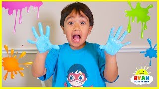 Learn Colors with Paint and Teach Alphabet Animals with Ryan ToysReview