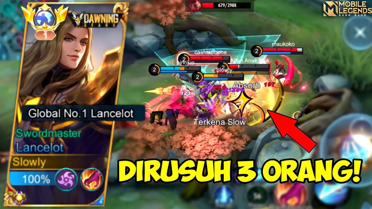 BEGINI CARA BERMAIN LANCELOT YANG DIRUSUH EARLY GAME! | LANCELOT ...