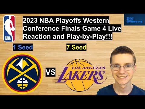 Nuggets Vs Lakers NBA Playoffs 2023 Western Conference Finals Game 4 ...