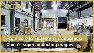 Raw: China's superconducting maglev sets world record