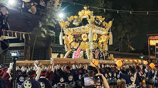 R4.10.22 大江島屋台 宮出 魚吹八幡神社 秋季例祭 2022/10/22(土)