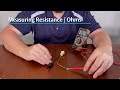 Measuring Resistance with a Digital Multimeter