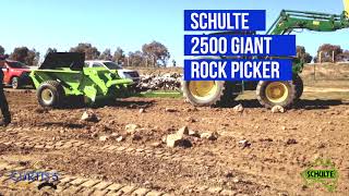 Schulte 2500 Giant Rock Picker