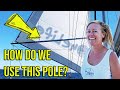 How We Use Our Whisker Pole for Downwind Sailing - Episode 107