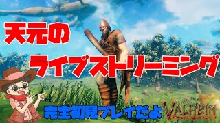 天元のライブ配信　Valheim　＃１４　数多くのダンジョンを攻略していくぅ！　【初見プレイ】