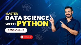 Master Data Science with Python | Session 3 | Real-Time Data Analysis & Visualization #datascience