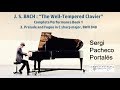 BACH: Prelude and Fugue # 3 in C sharp major, BWV 848 / Sergi Pacheco Portalés