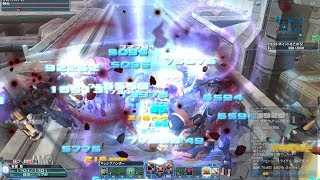 【PSO2】(字幕付き) 壊世調査：リリーパ Fiソロ　ゴリ押しの脅威