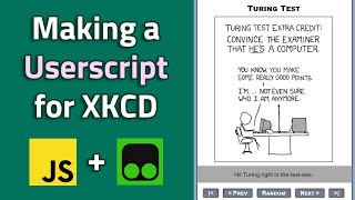 Making a Userscript - Setup and JavaScript Tutorial