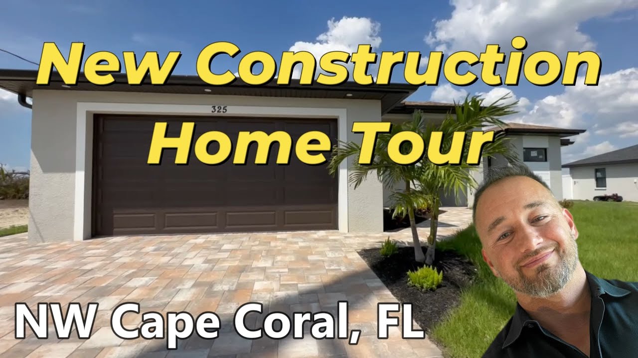 Cape Coral New Construction Homes For Sale! New Construction Home Tour ...