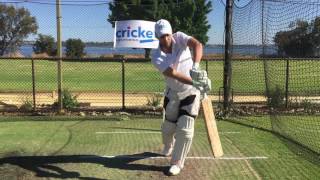 Cricket Batting Basics: Staying side on