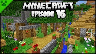 Minecraft Homes, Streams & Nature! | Python's World (Minecraft Survival Let's Play) | Episode 16
