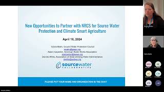 SWC Webinar: New Opportunities to Partner with NRCS for SWP and Climate Smart Agriculture