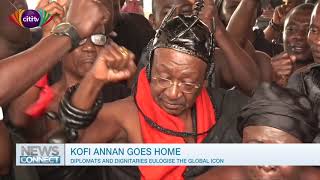 Diplomats say farewell to Kofi Annan