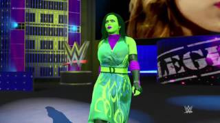WWE 2K17: Disgust from film Inside Out