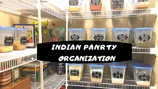 HOW I ORGANIZE KITCHEN PANTRY ~ INDIAN PANTRY ORGANIZATION & TOUR  ~ Ami’s Lifestyle