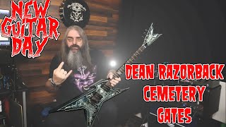 New Guitar Day Dean Razorback Cemetery Gates Edition