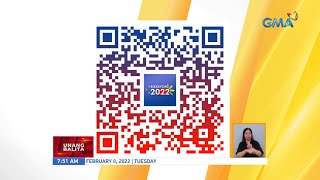 GMA News and Public Affairs Eleksyon 2022 QR code | UB
