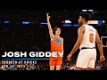 Josh Giddey TRIPLE-DOUBLE & CAREER-HIGH at Knicks 02/14/2022