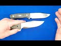 review qsp bison model qs134a b c hunting survival knife