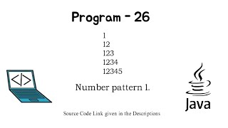 #25 || Program to Print Floyd Triangle || #JAVA || Java Programing Questions