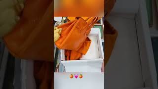 언박싱 🌟에르메스 Unboxing🍊Hermes Orange lizard birkin25cm