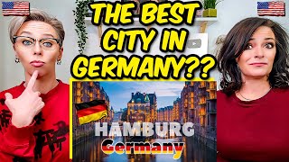 American Couple Reacts: Hamburg, Germany! Best City In Germany? OUR FIRST EVER LOOK \u0026 REACTION!