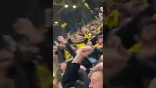 Borussia Dortmund equalizer in the last seconds - Südtribüne fans perspective - Modeste header goal