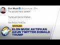 Elon Musk Aktifkan Akun Twitter Donald Trump