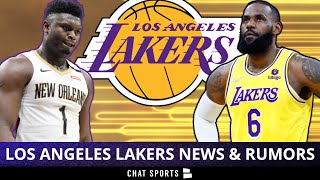 Lakers Rumors: Zion Williamson Trade To The Lakers Amid Drama? + Kyle Rittenhouse Suing LeBron James