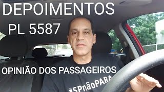 PL 5587 - OPINIÃO DOS PASSAGEIROS