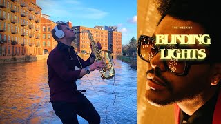 Blinding Lights The Weeknd Alto Saxophone Cover by Josh Durke