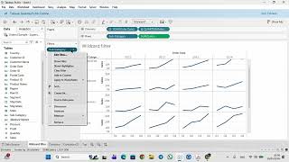 Tableau Beginner 11 Filtering Wildcard Tap