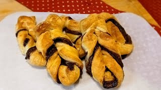 Nutella Twists Recipe ~ Episode 436 Collab #lovechocolate