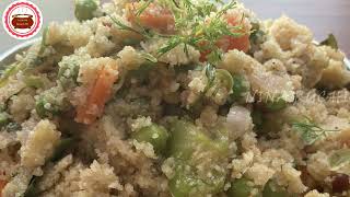 Bansi Rava Vegetable Uppittu/Vegetable Upma/Sooji Upma/Khara Bath