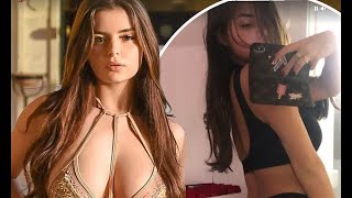 Demi Rose highlights her famous curves in raunchy throwback snaps