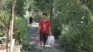 Kerumah mbah uti nganter bumbu wedang ++